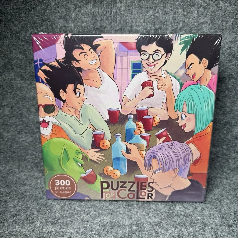 Kame House Kickback Puzzle Dragon Ball Puzzles of Color Kwanzaa Edwards 300 NEW